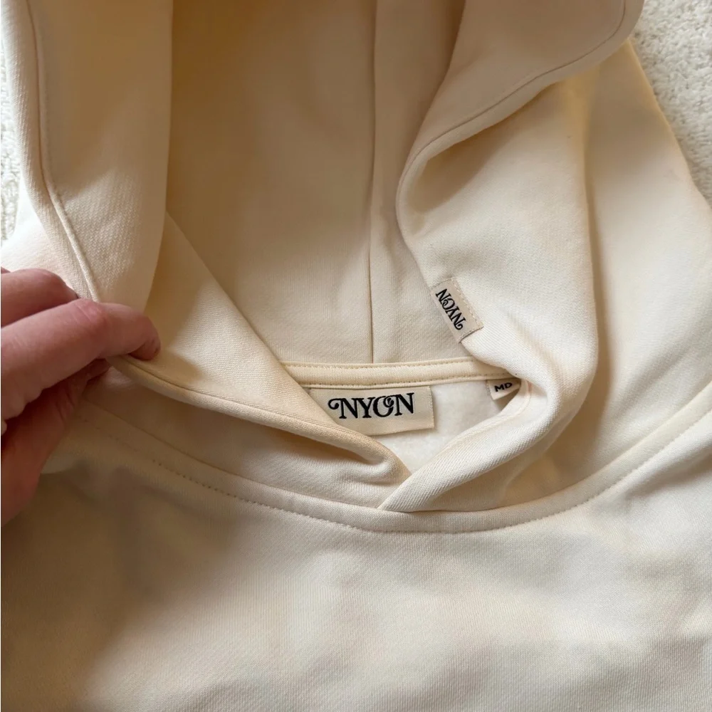 New York or Nowhere Cream Hoodie - Picture 3 of 3
